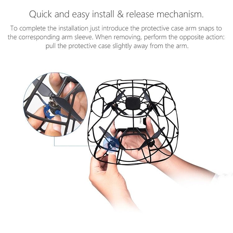 PGYTECH Spherical Protective Cover Cage for DJI TELLO, For DJI TELLO Cage - ORIWHIZDJI & Insta360 AccessoriesDJI Tello SeriesOther DJI Accessories