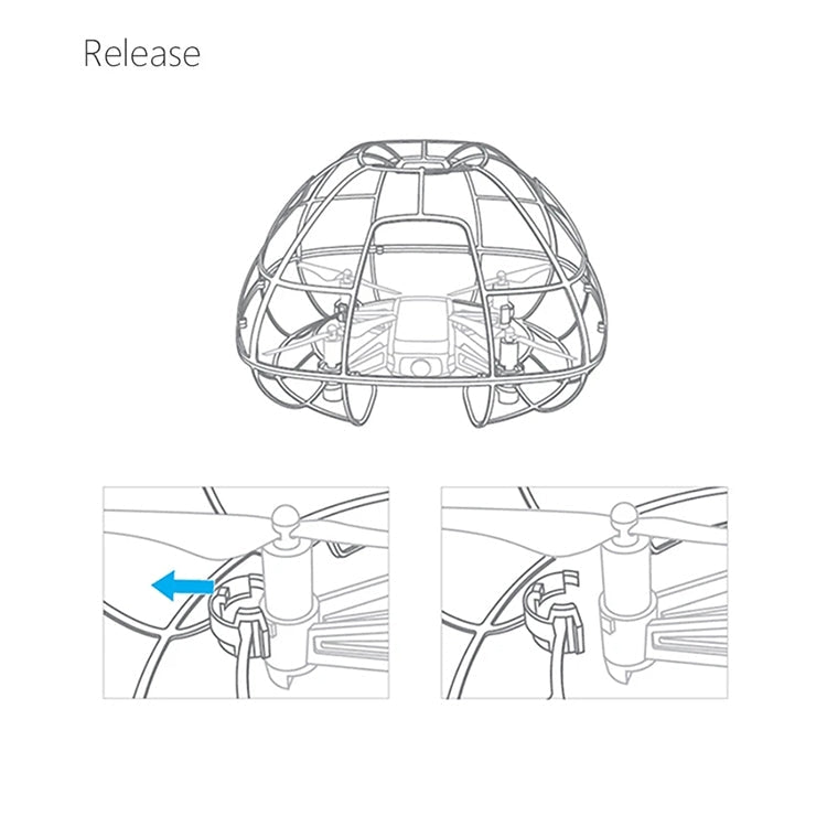 PGYTECH Spherical Protective Cover Cage for DJI TELLO, For DJI TELLO Cage - ORIWHIZDJI & Insta360 AccessoriesDJI Tello SeriesOther DJI Accessories
