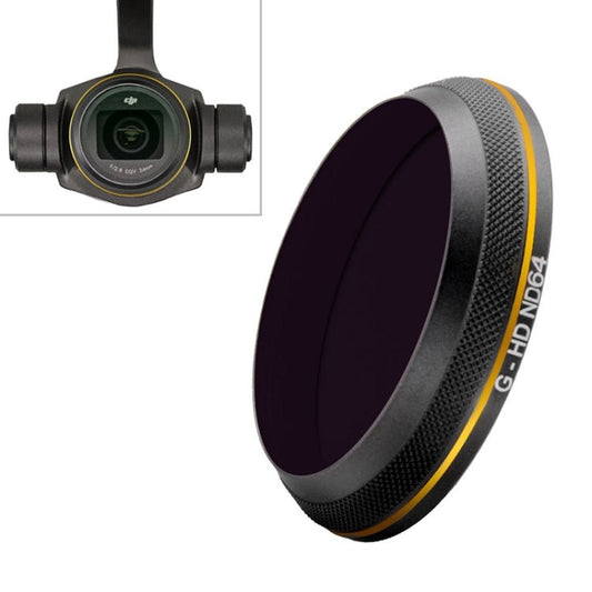 PGYTECH X4S - HD ND64 Gold - edge Lens Filter for DJI Inspire 2 / X4S Gimbal Camera Drone Accessories, ND64 - ORIWHIZDJI & Insta360 AccessoriesDJI Inspire SeriesPGYTECH