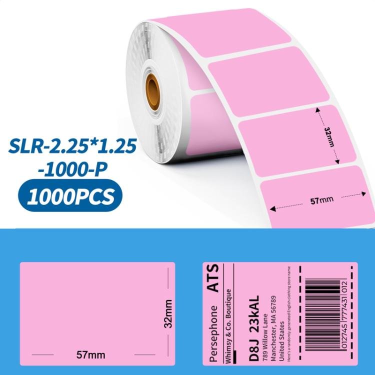 Phomemo 2.25 X 1.25 Inch Adhesive Labels For PM241 - BT/PM246S/D520 - BT Printer, 500pcs Laser Silver, 500pcs Laser Gold, 1000pcs White, 1000pcs Yellow, 1000pcs Pink - ORIWHIZConsumer ElectronicsPhomemoPrinters & Accessories