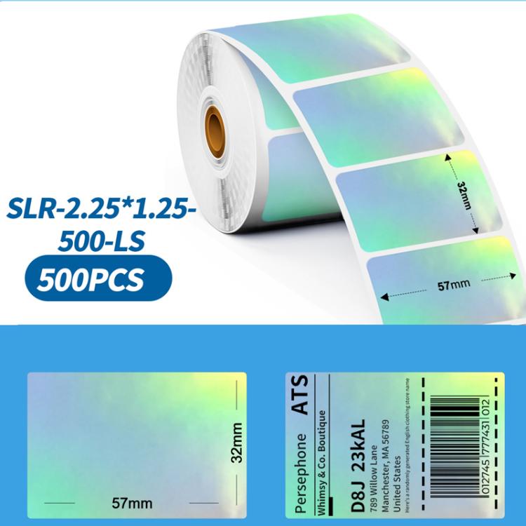 Phomemo 2.25 X 1.25 Inch Adhesive Labels For PM241 - BT/PM246S/D520 - BT Printer, 500pcs Laser Silver, 500pcs Laser Gold, 1000pcs White, 1000pcs Yellow, 1000pcs Pink - ORIWHIZConsumer ElectronicsPhomemoPrinters & Accessories