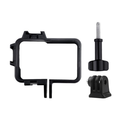 Plastic Frame Mount Protective Case Cage with Tripod Base Adapter & Long Screw & Cold Shoe Base for Insta360 One R, Cold Shoe Frame - ORIWHIZDJI & Insta360 AccessoriesOther Insta360 Accessories