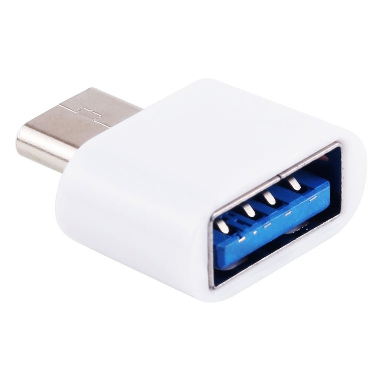 Plastic USB - C / Type - C Male to USB 2.0 Female OTG Data Transmission Charging Adapter - ORIWHIZ