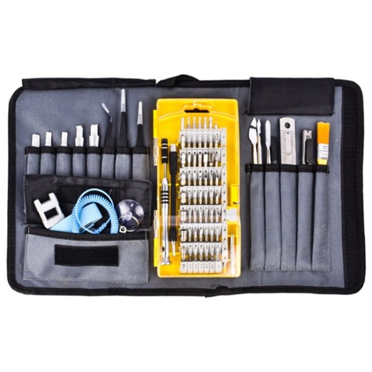 Portable Cloth Bag Mobile Phone Disassembly Maintenance Tool Multi - function Combination Tool Screwdriver Set, Black, Yellow, Orange, Blue, Green - ORIWHIZ