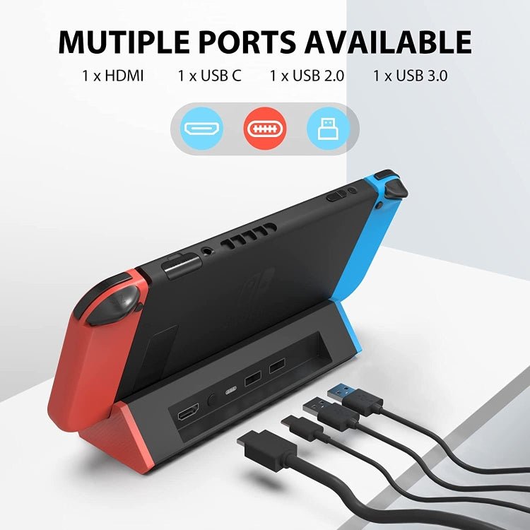 Portable Dock 4K HDMI Adapter for Nintendo Switch/Switch OLED (Normal Model), Normal Model - ORIWHIZNintendo AccessoriesNintendo Accessories HolderToys & Hobbies