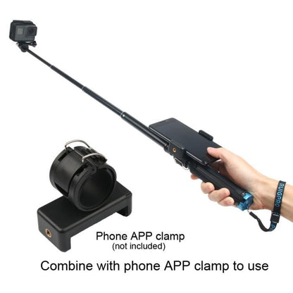 Portable Foldable Tripod Holder Selfie Monopod Stick for GoPro, Insta360, DJI and Other Action Cameras, Length: 23.5 - 81cm, RUIGPRO - ORIWHIZDJI & Insta360 AccessoriesExtendable PoleUniversal Grip Tripod
