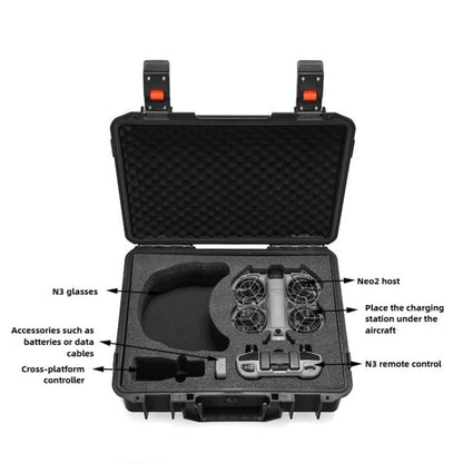 Portable Shoulder Waterproof Explosion - proof Safety Suitcase Bag, For DJI Neo 2 - ORIWHIZCases & BagsDJI & Insta360 AccessoriesDJI Neo Accessories