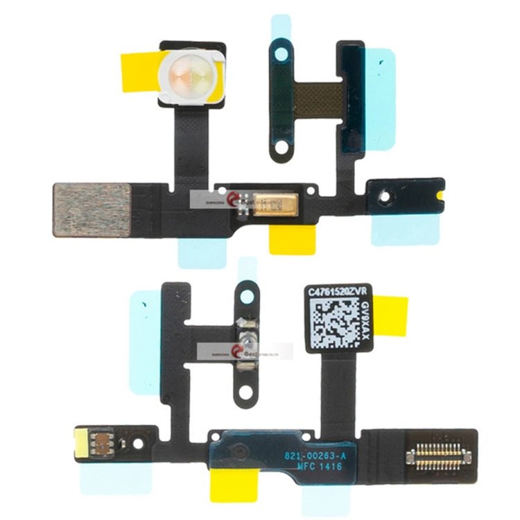 Power Button & Flashlight + Microphone Flex Cable for iPad Pro 9.7 inch / A1673 / A1674 / A1675, For iPad Pro 9.7(Power Button) - ORIWHIZ