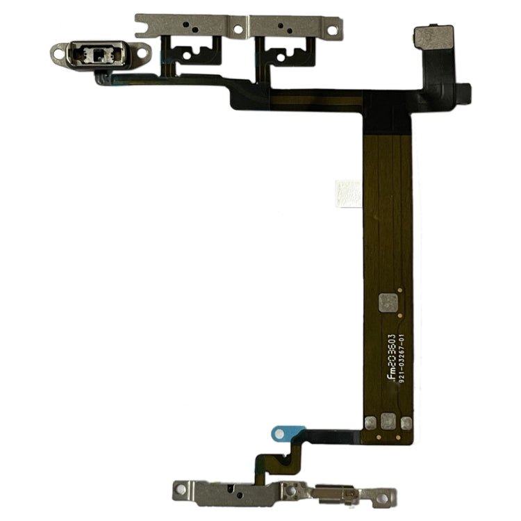 Power Button & Volume Button Flex Cable with Brackets for iPhone 13 mini, For iPhone 13 mini - ORIWHIZ