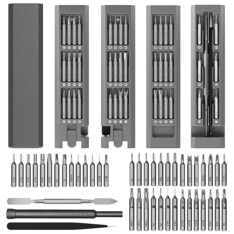 Precision Screwdriver Set Mobile Phone Computer Disassembly Tool, 44 - in - 1 - ORIWHIZ