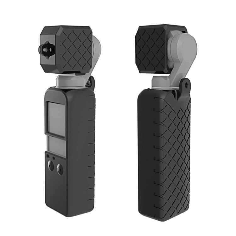 PULUZ 2 in 1 Diamond Texture Silicone Cover Case Set for DJI OSMO Pocket, For DJI OSMO Pocket - ORIWHIZCase & BagsDJI & Insta360 AccessoriesOsmo Pocket Accessories