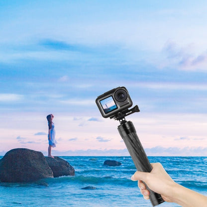 PULUZ 21cm Carbon Fiber Extension Monopod Stick for DJI / MOZA / Feiyu V2 / Zhiyun G5 Gimbal, 21cm - ORIWHIZDJI & Insta360 AccessoriesOthersUniversal Grip Tripod