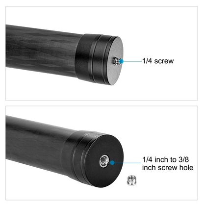 PULUZ 21cm Carbon Fiber Extension Monopod Stick for DJI / MOZA / Feiyu V2 / Zhiyun G5 Gimbal, 21cm - ORIWHIZDJI & Insta360 AccessoriesOthersUniversal Grip Tripod