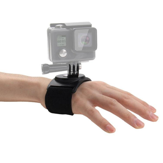 Correas PULUZ 3 en 1 para mano, muñeca, brazo y pierna con soporte giratorio de 360 ​​grados para GoPro, Insta360, DJI y otras cámaras de acción, correa para brazo y pierna - ORIWHIZ Accesorios DJI e Insta360 PULUZ Cinturón universal para pecho y cabeza