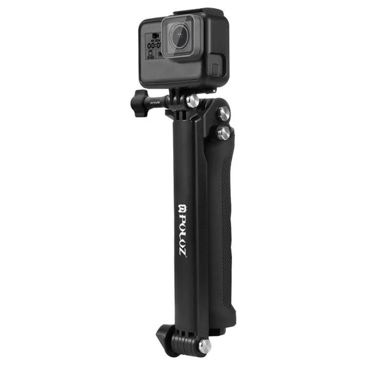 Trípode plegable de 3 vías PULUZ, palo selfie, monopié extensible para GoPro, Insta360 ONE R, DJI Osmo Action y otras cámaras de acción, longitud: 20-58 cm, longitud: 20-58 cm, longitud: 20-58 cm (AE) - Accesorios ORIWHIZDJI e Insta360, palo extensible PULUZ