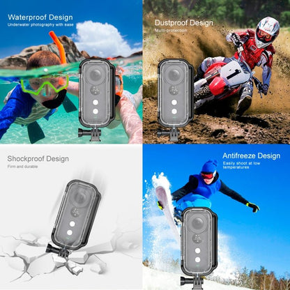 PULUZ 30m Underwater Waterproof Housing Protective Case for Insta360 ONE X, with Buckle Basic Mount & Screw, For Insta360 ONE X - ORIWHIZDJI & Insta360 AccessoriesInsta360 X SeriesProtection & Cases