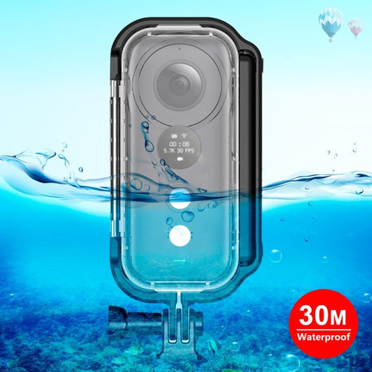 PULUZ 30m Underwater Waterproof Housing Protective Case for Insta360 ONE X, with Buckle Basic Mount & Screw, For Insta360 ONE X - ORIWHIZDJI & Insta360 AccessoriesInsta360 X SeriesProtection & Cases