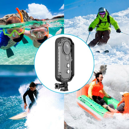 PULUZ 30m Underwater Waterproof Housing Protective Case for Insta360 ONE X, with Buckle Basic Mount & Screw, For Insta360 ONE X - ORIWHIZDJI & Insta360 AccessoriesInsta360 X SeriesProtection & Cases