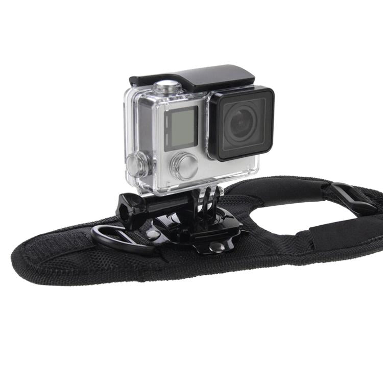PULUZ 360 Degree Rotation Glove Style Palm Strap Mount Band for GoPro, Insta360, DJI and Other Action Cameras, Glove Palm Strap, Glove Palm Strap(AE) - ORIWHIZDJI & Insta360 AccessoriesPULUZUniversal Chest & Head Belt