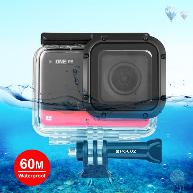PULUZ 60m Underwater Depth Diving Case Waterproof Camera Housing for Insta360 One RS 4K Edition, For Insta360 One RS 4K Edition Diving Case - ORIWHIZDJI & Insta360 AccessoriesOther Insta360 AccessoriesPULUZ