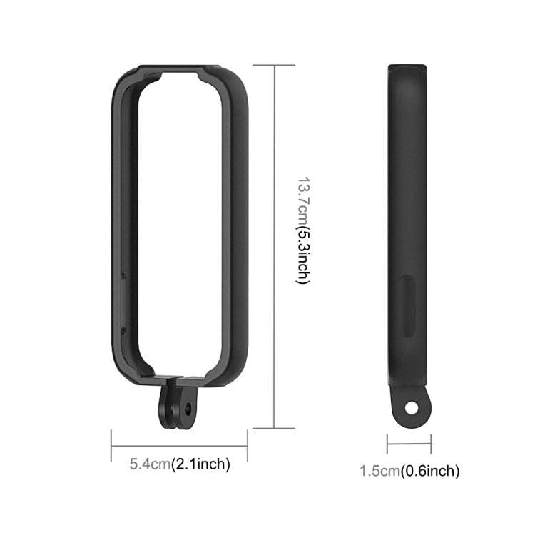 PULUZ ABS Protective Frame for Insta360 ONE X, with Adapter Mount & Screw, For Insta360 ONE X - ORIWHIZDJI & Insta360 AccessoriesInsta360 X SeriesProtection & Cases