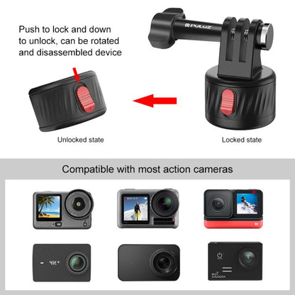 PULUZ Action Camera 1/4 inch Magnetic Base Adapter, 1/4 inch Magnetic Base - ORIWHIZConnection MountDJI & Insta360 AccessoriesPULUZ