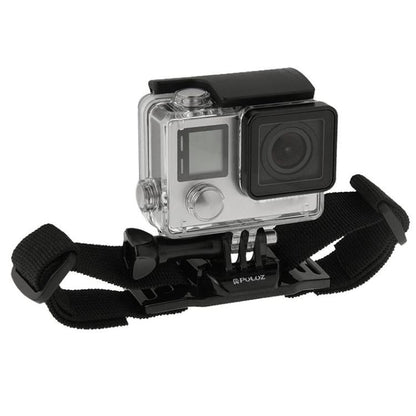 PULUZ Adjustable Helmet Strap Mount for GoPro, Insta360, DJI and Other Action Cameras, PULUZ - ORIWHIZDJI & Insta360 AccessoriesHead BeltPULUZ