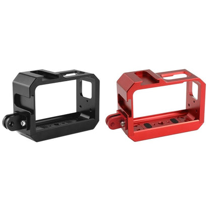 PULUZ Aluminum alloy Frame Mount Protective Case Cage with Cold Shoe Base Slot & Tripod Base Adapter for Insta360 One R, For Insta 360 One R Frame Cage(B), For Insta 360 One R Frame Cage(R) - ORIWHIZDJI & Insta360 AccessoriesOther Insta360 AccessoriesPULUZ