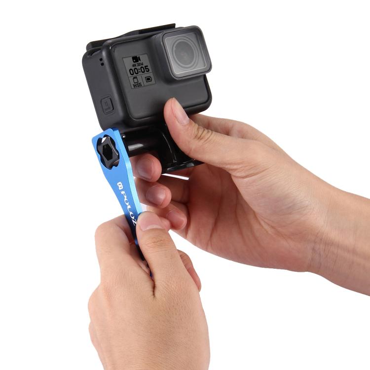 PULUZ CNC Aluminum Alloy Tighten Screw Cap Wrench Tool for GoPro Hero11 Black / HERO10 Black / HERO9 Black / HERO8 Black / HERO7 /6 /5 /5 Session /4 Session /4 /3+ /3 /2 /1, Xiaoyi and Other Action Cameras, Wrench (Aluminum Material) Blue              ... - ORIWHIZDJI & Insta360 AccessoriesPULUZTools