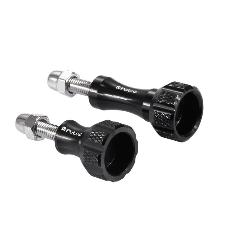 PULUZ CNC Aluminum Thumb Knob Stainless Bolt Nut Screw Set for GoPro, Insta360, DJI and Other Action Cameras, 2 Black Screws (Aluminum), 2 Gold Screws (Aluminum), 2 Blue Screws (Aluminum), 2 Red Screws (Aluminum) - ORIWHIZDJI & Insta360 AccessoriesPULUZScrews