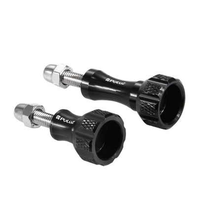 PULUZ CNC Aluminum Thumb Knob Stainless Bolt Nut Screw Set for GoPro, Insta360, DJI and Other Action Cameras, 2 Black Screws (Aluminum), 2 Gold Screws (Aluminum), 2 Blue Screws (Aluminum), 2 Red Screws (Aluminum) - ORIWHIZDJI & Insta360 AccessoriesPULUZScrews