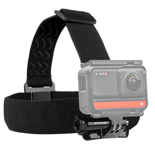 Correa elástica ajustable para la cabeza PULUZ para GoPro, Insta360 ONE R, DJI Osmo Action y otras cámaras de acción, correa para la cabeza - ORIWHIZ Accesorios DJI e Insta360 Correa para la cabeza PULUZ