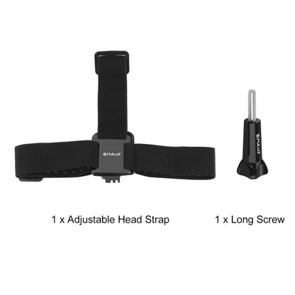PULUZ Elastic Mount Belt Adjustable Head Strap for GoPro, Insta360 ONE R, DJI Osmo Action and Other Action Cameras, Head Strap - ORIWHIZDJI & Insta360 AccessoriesHead BeltPULUZ