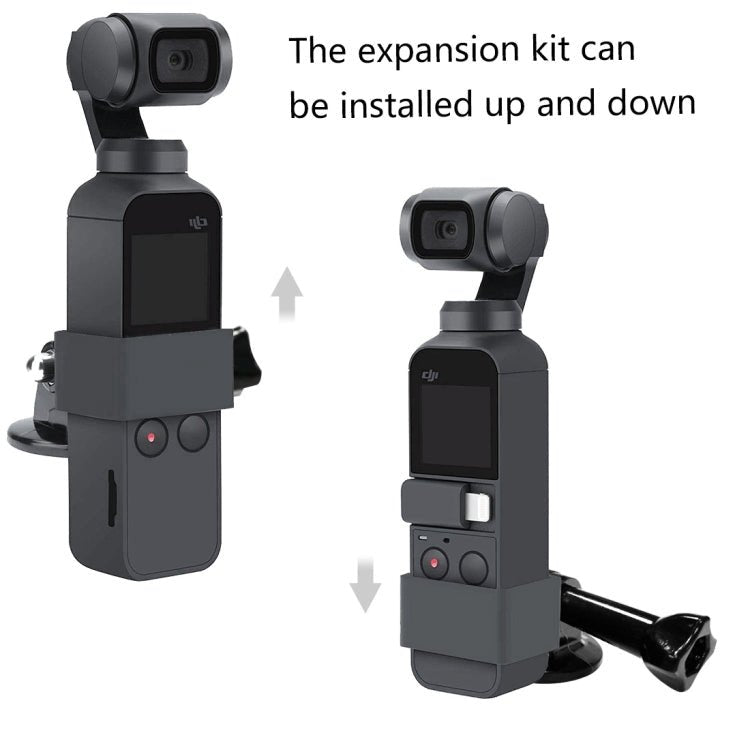 PULUZ Expansion Bracket Frame with Adapter & Screw for DJI OSMO Pocket / Pocket 2 - ORIWHIZDJI & Insta360 AccessoriesMount & HolderOsmo Pocket Accessories