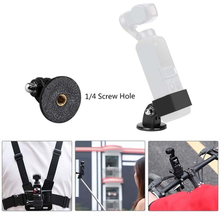 PULUZ Expansion Bracket Frame with Adapter & Screw for DJI OSMO Pocket / Pocket 2 - ORIWHIZDJI & Insta360 AccessoriesMount & HolderOsmo Pocket Accessories