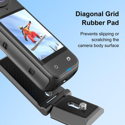 PULUZ Folding Magnetic Mount Base L Bracket For Insta360 X4 / X5 / DJI Pocket 3, For Insta360 X4 / X5 / DJI Pocket 3 - ORIWHIZDJI & Insta360 AccessoriesInsta360 X SeriesMounts