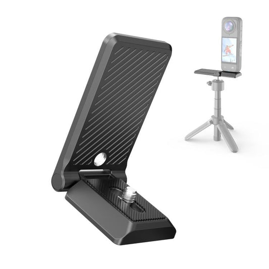 قاعدة تثبيت مغناطيسية قابلة للطي من PULUZ على شكل حرف L لكاميرات Insta360 X4 / X5 / DJI Pocket 3، ملحقات ORIWHIZDJI وInsta360، حوامل سلسلة X لكاميرات Insta360