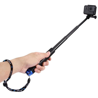PULUZ Handheld Extendable Pole Monopod for GoPro, Insta360, DJI and Other Action Cameras, Length: 19 - 49cm, Length: 19 - 49cm - ORIWHIZDJI & Insta360 AccessoriesExtendable PolePULUZ