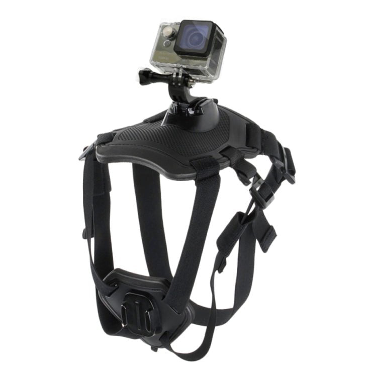 PULUZ Hound Dog Fetch Harness Adjustable Chest Strap Mount for GoPro, Insta360, DJI and Other Action Cameras, Dog Chest Strap - ORIWHIZChest BeltDJI & Insta360 AccessoriesPULUZ