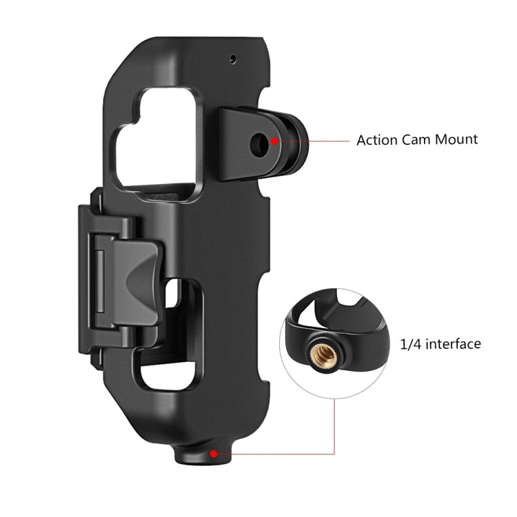 PULUZ Housing Shell Protective Cover Bracket Frame for DJI OSMO Pocket / Pocket 2, For DJI OSMO Pocket - ORIWHIZDJI & Insta360 AccessoriesMount & HolderOsmo Pocket Accessories