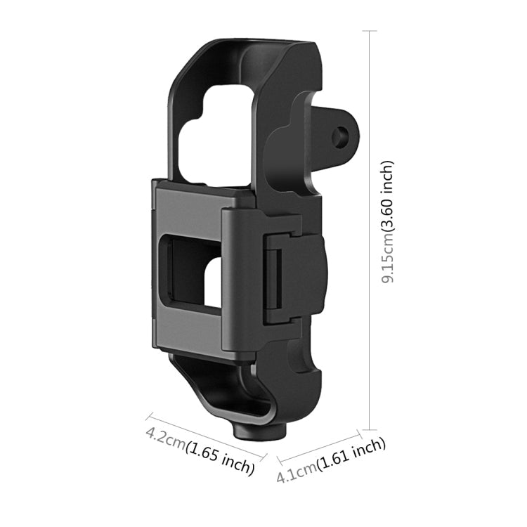 PULUZ Housing Shell Protective Cover Bracket Frame for DJI OSMO Pocket / Pocket 2, For DJI OSMO Pocket - ORIWHIZDJI & Insta360 AccessoriesMount & HolderOsmo Pocket Accessories