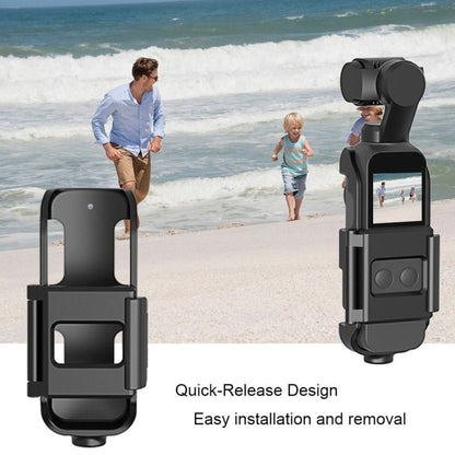 PULUZ Housing Shell Protective Cover Bracket Frame for DJI OSMO Pocket / Pocket 2, For DJI OSMO Pocket - ORIWHIZDJI & Insta360 AccessoriesMount & HolderOsmo Pocket Accessories