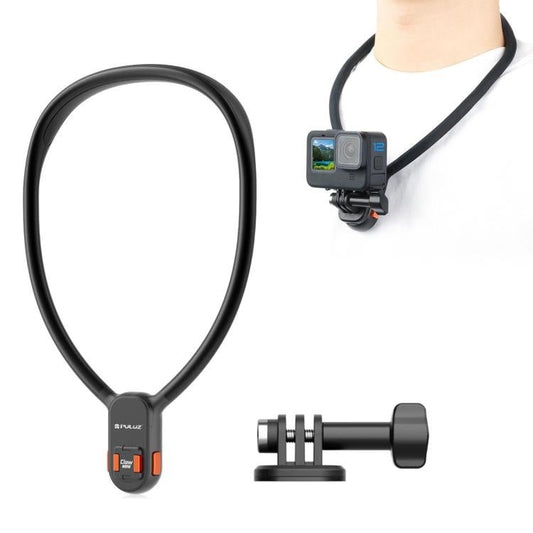 Soporte magnético de liberación rápida para cuello PULUZ - Accesorios ORIWHIZDJI e Insta360 Soporte para cuello PULUZ
