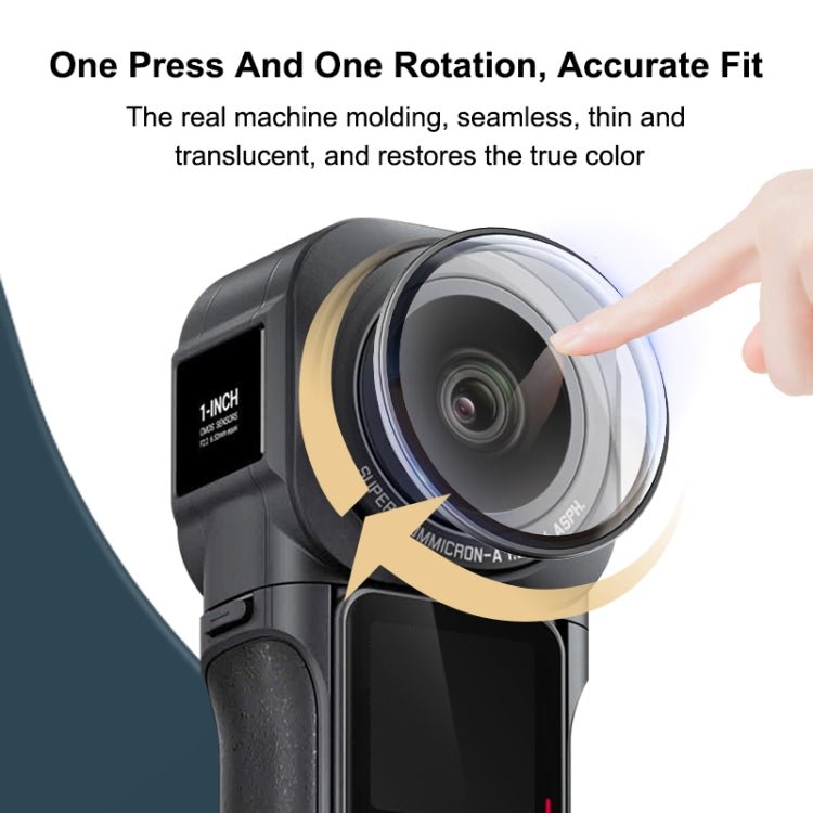 PULUZ Lens Guard PC Protective Cover for Insta360 ONE RS 1 - Inch 360 Edition, Lens Guard - ORIWHIZDJI & Insta360 AccessoriesOther Insta360 AccessoriesPULUZ