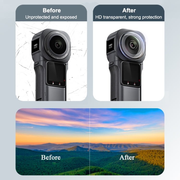 PULUZ Lens Guard PC Protective Cover for Insta360 ONE RS 1 - Inch 360 Edition, Lens Guard - ORIWHIZDJI & Insta360 AccessoriesOther Insta360 AccessoriesPULUZ