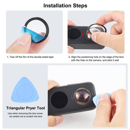 PULUZ Lens Guard PC Protective Cover for Insta360 One X2, Lens Guard For Insta360 ONE X2 - ORIWHIZDJI & Insta360 AccessoriesInsta360 X SeriesProtection & Cases