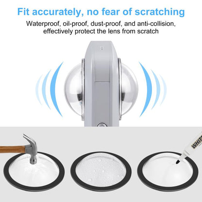 PULUZ Lens Guard PC Protective Cover Kits for Ricoh Theta SC2 / S / V - ORIWHIZDJI & Insta360 AccessoriesOther Insta360 AccessoriesPULUZ