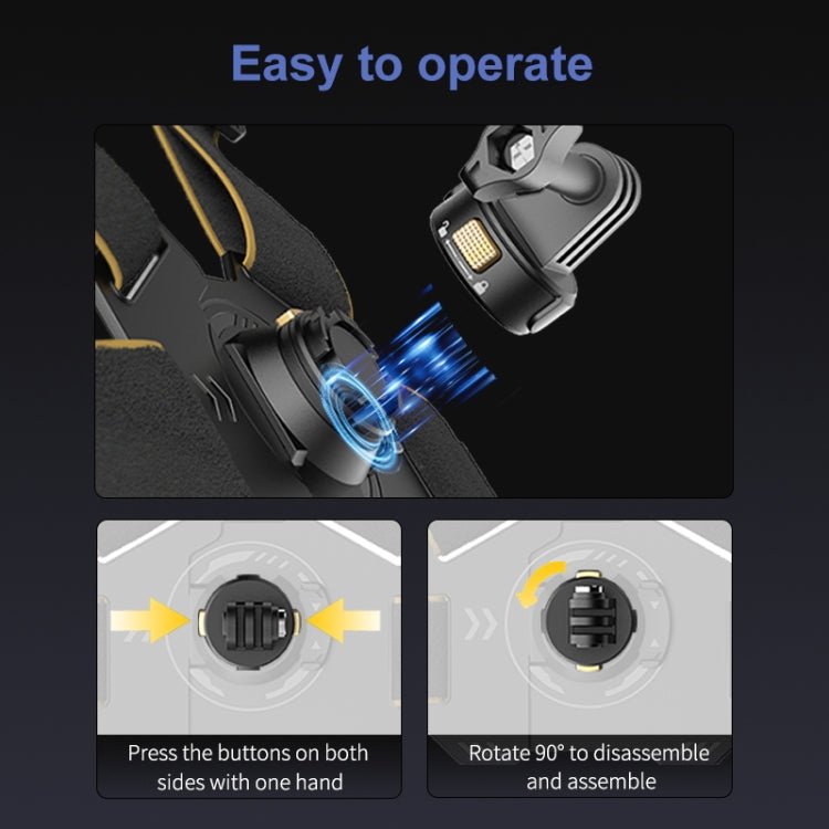 PULUZ Magnetic Quick - release Chest Strap Harness Belt, Chest Strap - ORIWHIZChest BeltDJI & Insta360 AccessoriesPULUZ
