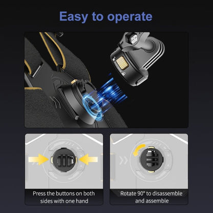 PULUZ Magnetic Quick - release Chest Strap Harness Belt, Chest Strap - ORIWHIZChest BeltDJI & Insta360 AccessoriesPULUZ
