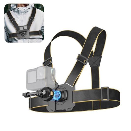 Cinturón pectoral magnético de liberación rápida PULUZ, correa pectoral - ORIWHIZ, accesorios para DJI e Insta360 PULUZ